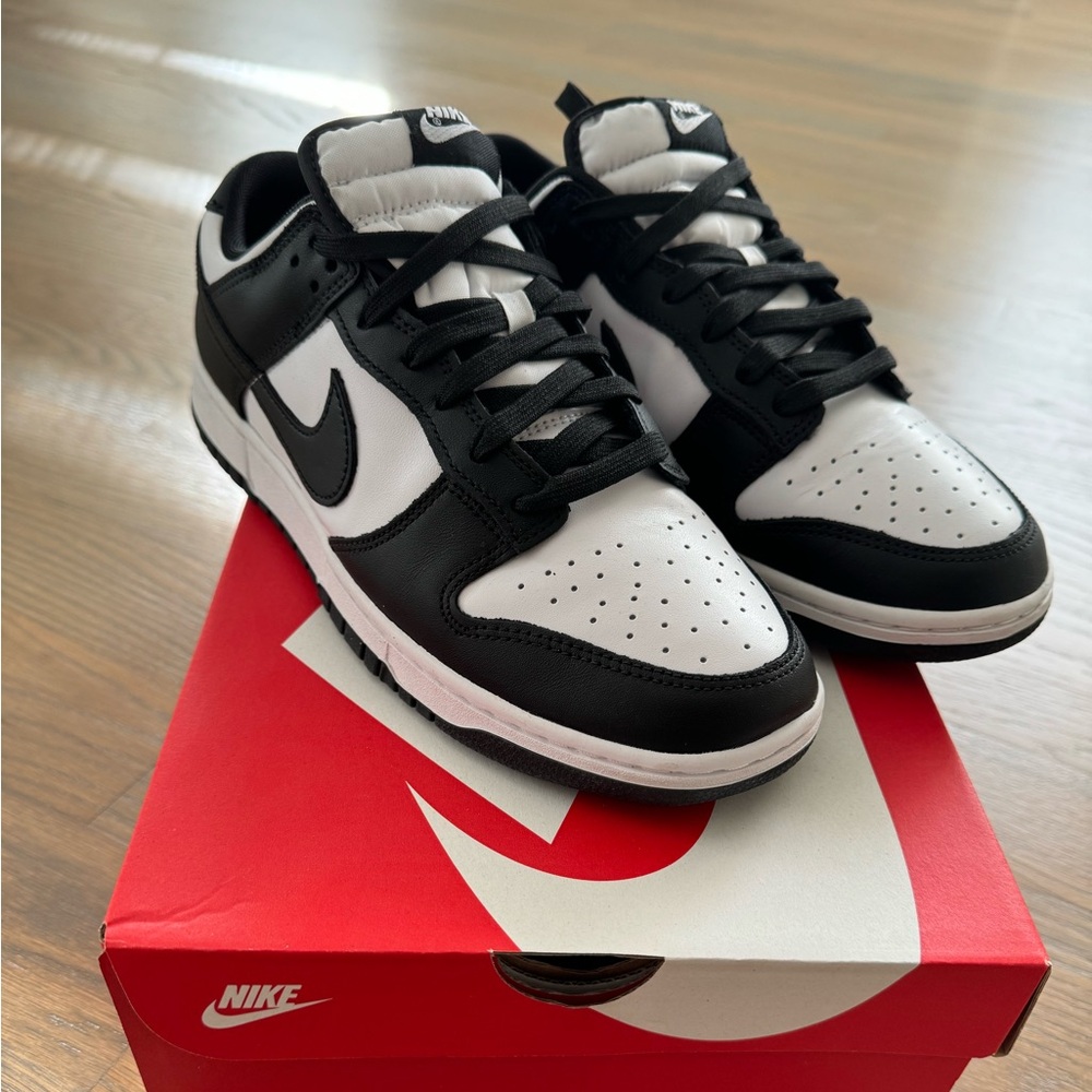 Nike Dunk Low Men Shoe Retro White Black Panda DD1391-100 - SZ 10 - WORN ONCE